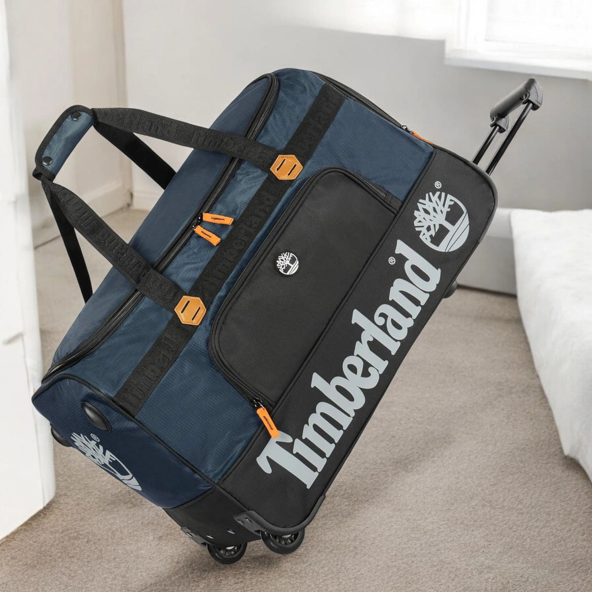 Original Timberland Trolley Duffel Bag | Spacious & Durable Premium Choice