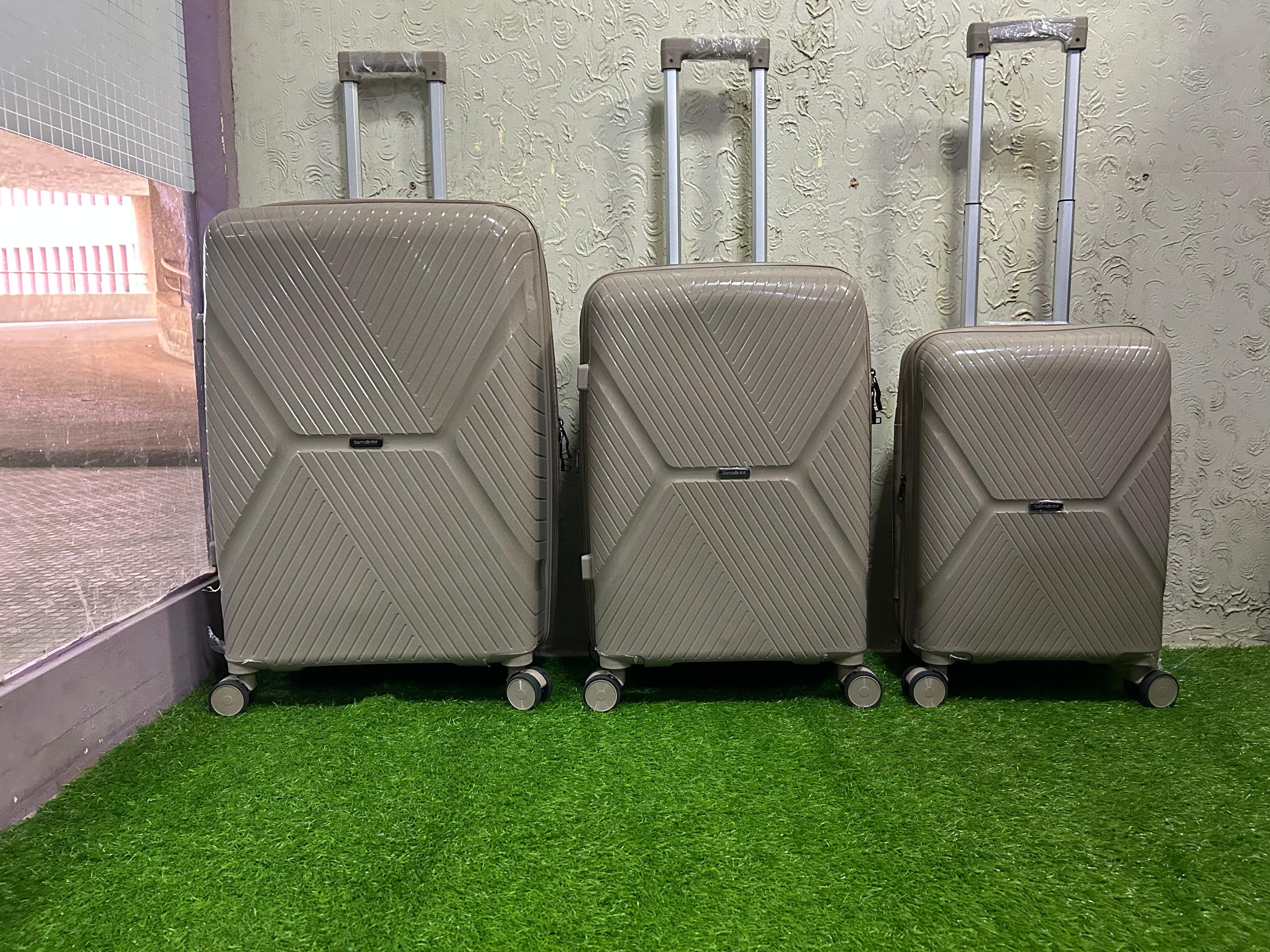 Samsonite Polypropylene Luggage Set (20” / 24” / 28”)
