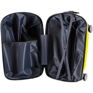 Children's Suitcase - on Wheels Cartoon Can Sit to Ride Rolling Luggage Spinner Suitcase Cabin Carry on Travel Bag Trolley Case - Travelage - Bags and Luggage Store