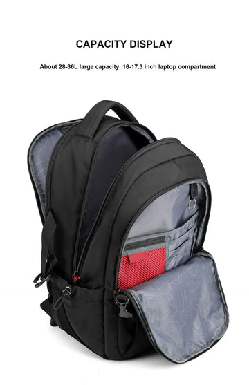 Swiss Backpack USB Charging Anti-Theft Luggage Daypack for Men's Women College School Bag 15.6 inch laptop - Travelage - Bags and Luggage Store
