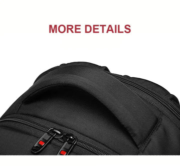 Swiss Backpack USB Charging Anti-Theft Luggage Daypack for Men's Women College School Bag 15.6 inch laptop - Travelage - Bags and Luggage Store