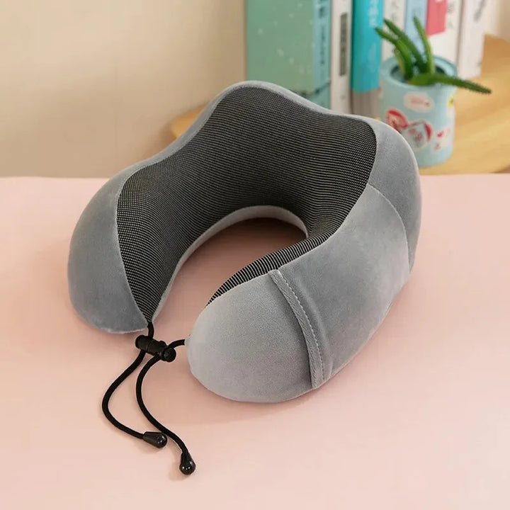 Travel Memory Cotton Pillow Neck Motor Cars And Aeroplanes Nap Magnetic Fabric Ushaped - Travelage - Bags and Luggage Store