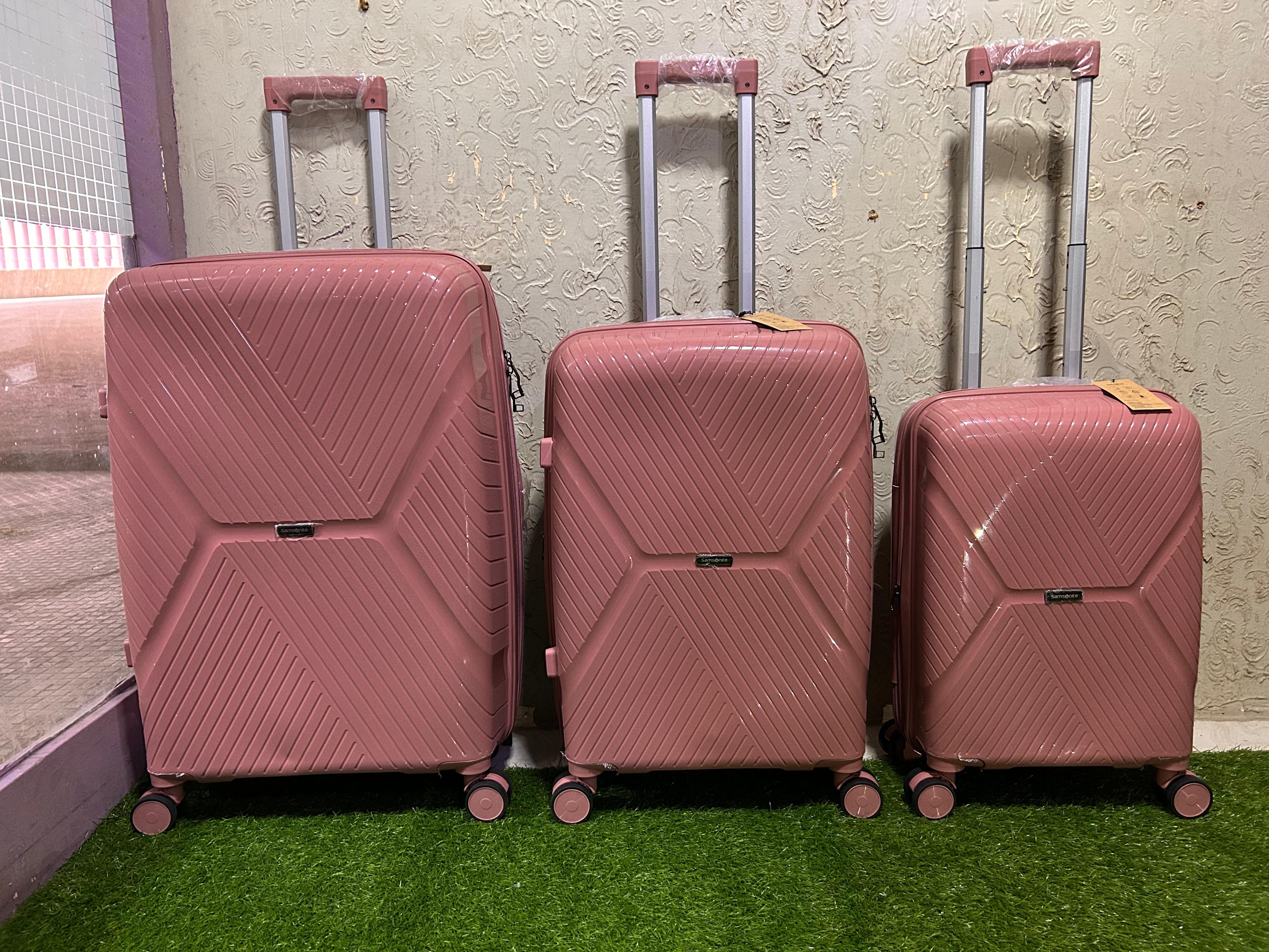 Samsonite Polypropylene Luggage Set (20” / 24” / 28”)