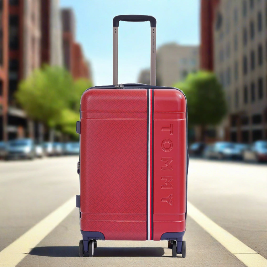 Tommy Hilfiger Millennia Hard Luggage - Red
