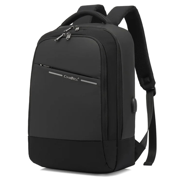 COOLBELL CB-8218 Waterproof Large Capacity 15.6-inch Laptop Backpack with USB Charging Port