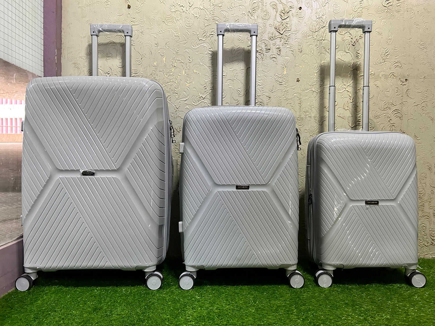 Samsonite Polypropylene Luggage Set (20” / 24” / 28”)