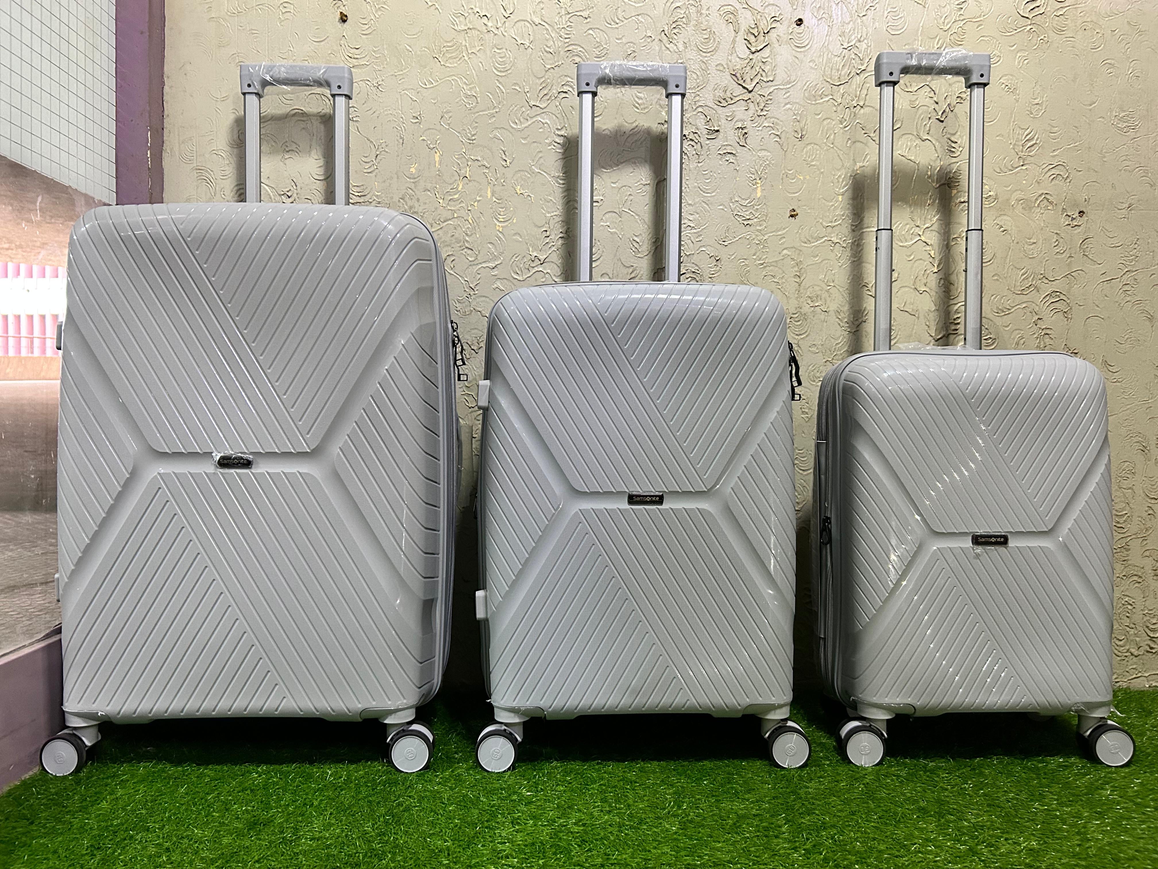Samsonite Polypropylene Luggage Set (20” / 24” / 28”)