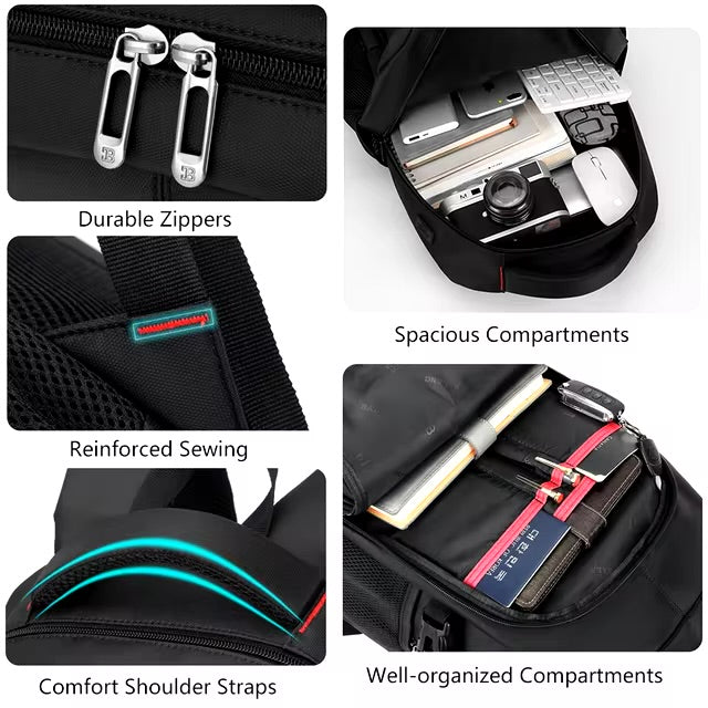 BaLang Laptop Backpack for 15.6″ inch laptop fit Computer Male Waterproof Men Bussiness Dayback Women Travel Bags Schoolbag for Teenager