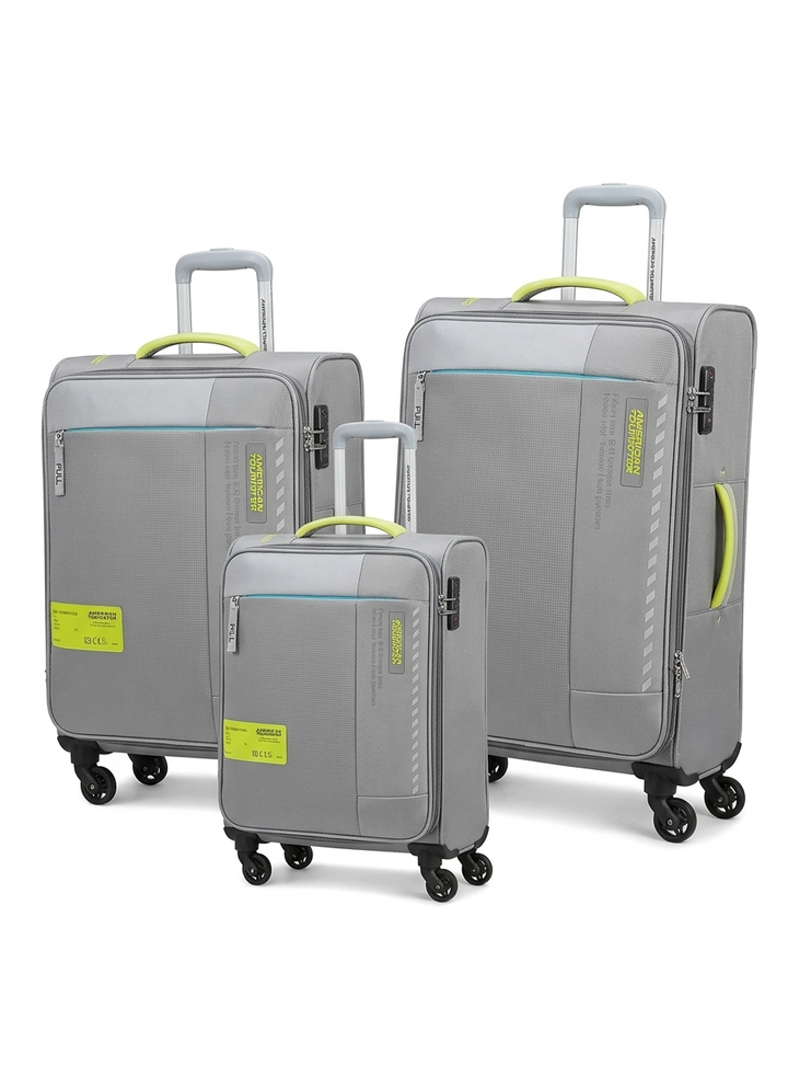 American Tourister Octans 4W Spinner Trolley Bag - Set of 3
