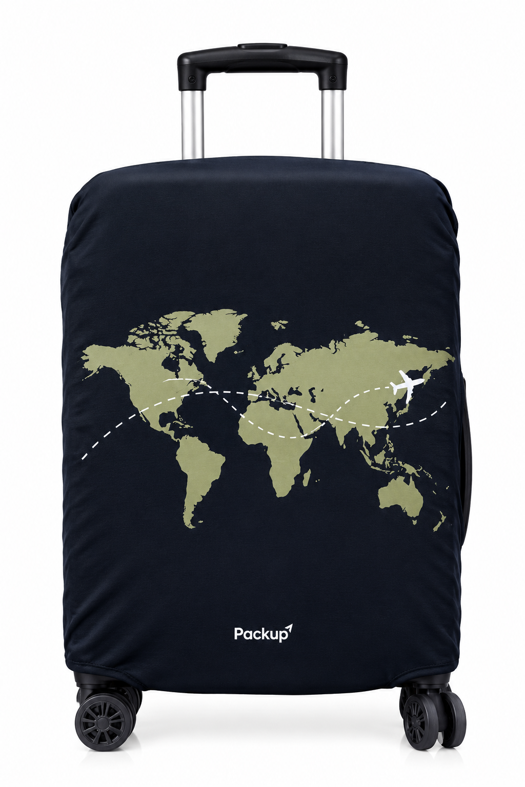 PACKUP Premium Printed Luggage Cover – Stylish Travel Suitcase Protector