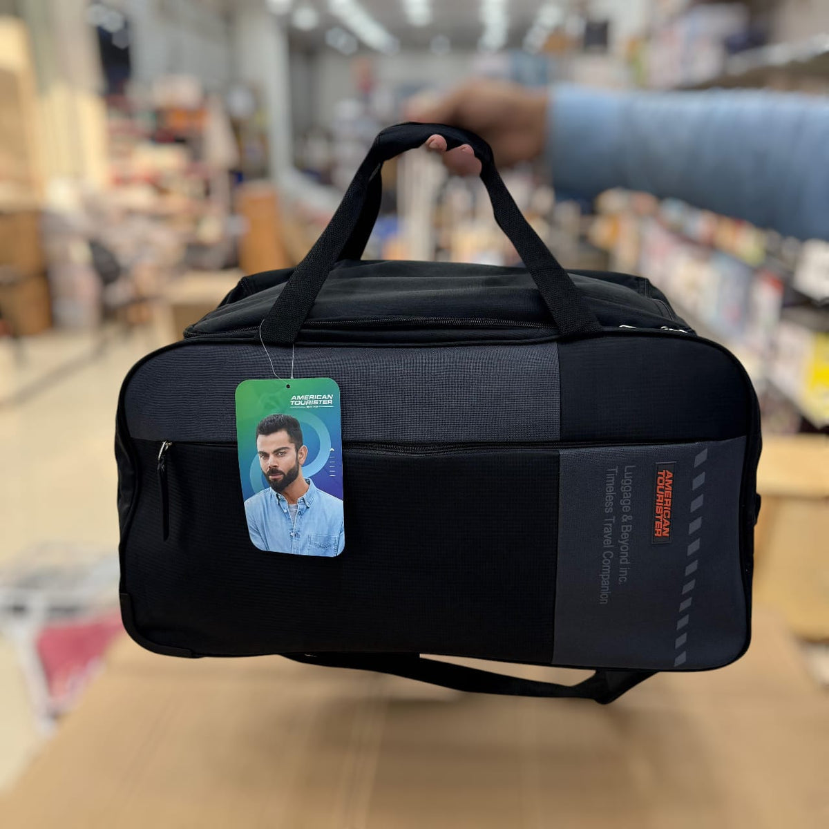 American Tourister Trolley Duffel Bag | Lightweight