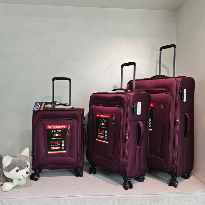 Tucci Italy - Designo Luggage Suitcase set