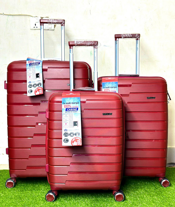 Travel Day Polypropylene luggage - Complete set of 3