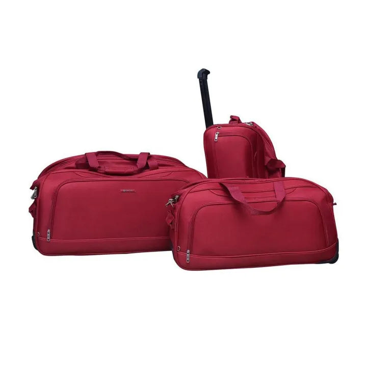 CARLTON LUGGAGE - DART DUFFLE TROLLEY LUGGAGE SUITCASE 3 PCS SET 52/62/72 CM