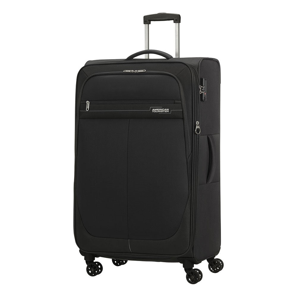 American Tourister branded luggage