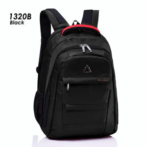 BIAOWANG 1320B- BIAOWANG FASHION DESIGN STYLE WATERPROOF COLLEGE BAGS BACKPACK FOR 15.6 INCH MEN & WOMEN - Travelage - Bags and Luggage Store