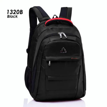 BIAOWANG 1320B- BIAOWANG FASHION DESIGN STYLE WATERPROOF COLLEGE BAGS BACKPACK FOR 15.6 INCH MEN & WOMEN - Travelage - Bags and Luggage Store