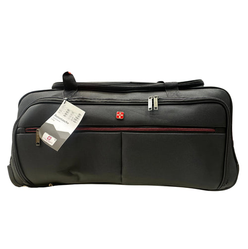 Concept - Soft Trolley Duffle Bag - 27" - Black - Travelage - Bags and Luggage Store