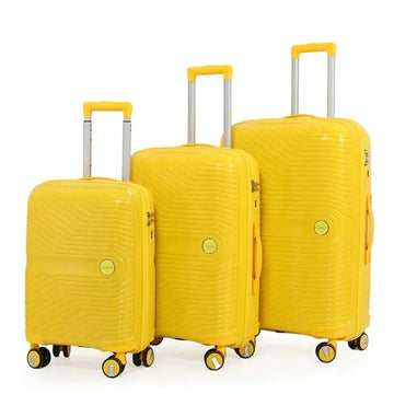 Fashion Unbreakable luggage Polypropylene PP Wholesale Price Travelage Bags and Luggage Store