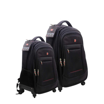 Swiss Gear Backpack with Trolley | 22” and 18” - Travelage - Bags and Luggage Store