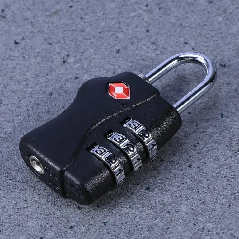 TSA Lock - TSA Customs Code Lock for Travel Luggage Password Changeable Lock Contrast Color Design Padlock Colorful Cabinet Locker - Travelage - Bags and Luggage Store