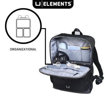 U Elements 15.6 laptop Equipt Campus Organizational Backpack School/University/College - Travelage - Bags and Luggage Store